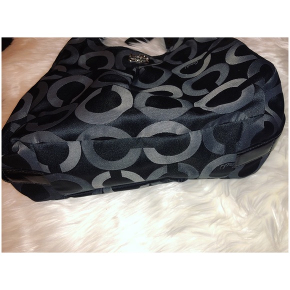 COACH Shoulder Bag-Women’s 
Purse Black/Grey👜 - Picture 3 of 7